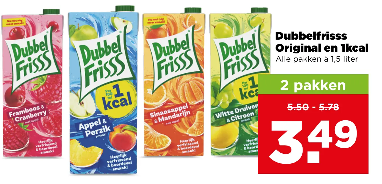 Dubbelfrisss Original en 1kcal