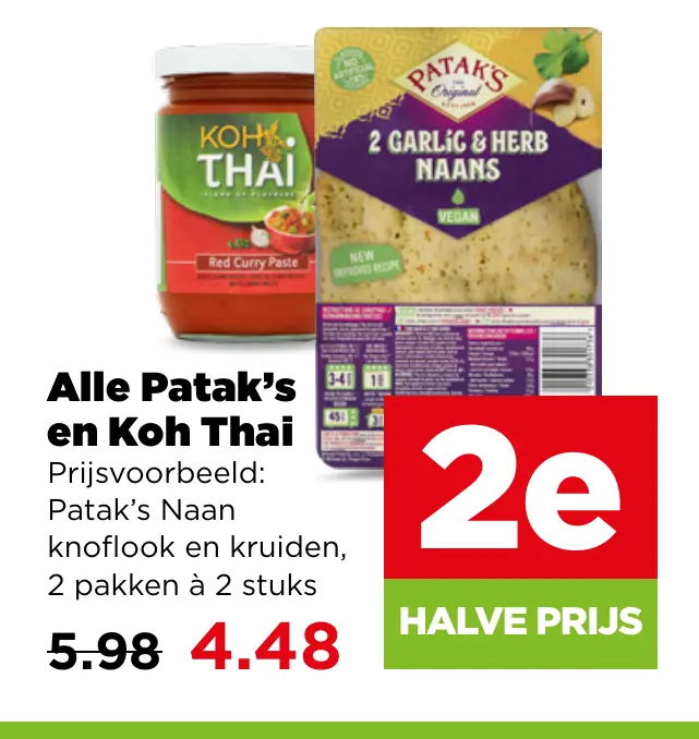 Alle Patak's en Koh Thai
