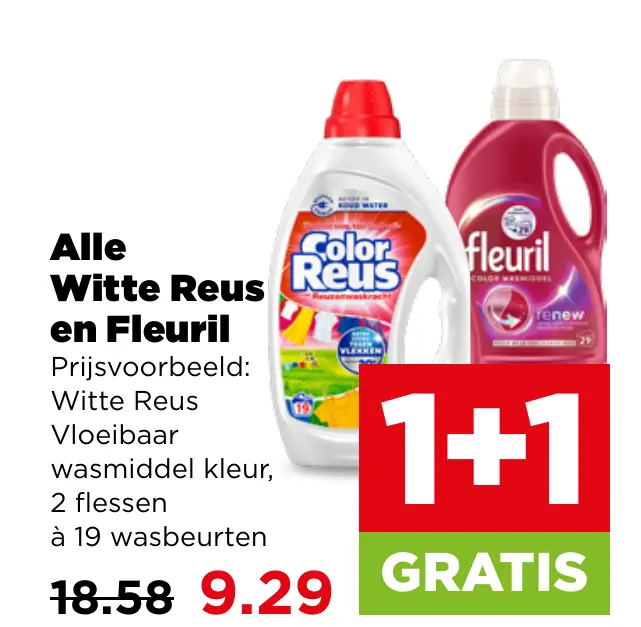 Alle Witte Reus en Fleuril