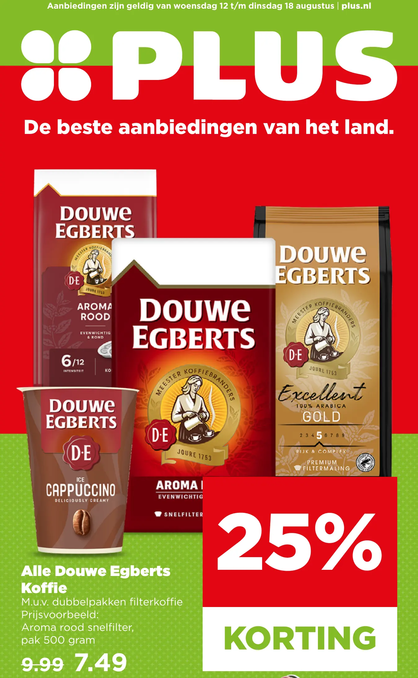 Alle Douwe Egberts Koffie