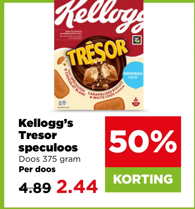 Kellogg's Tresor speculoos