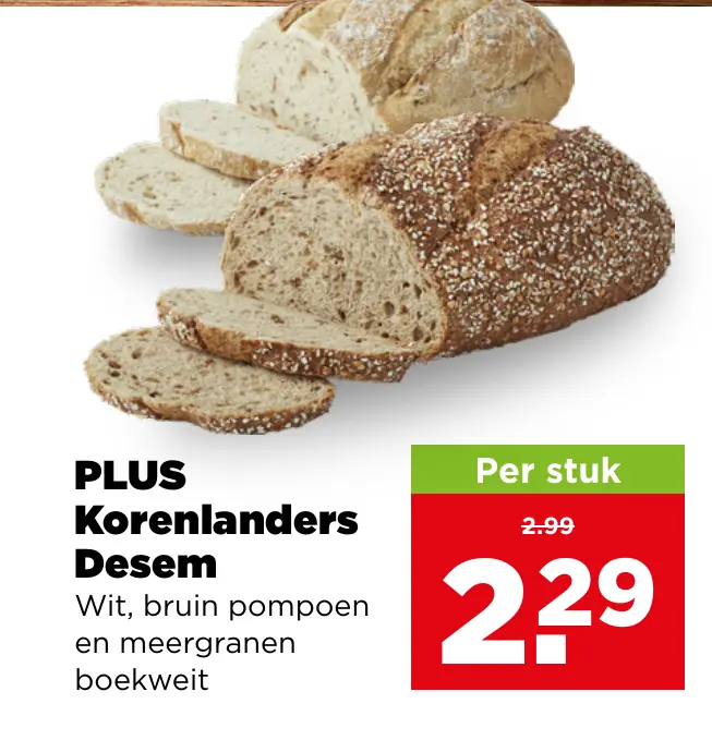 PLUS Korenlanders Desem