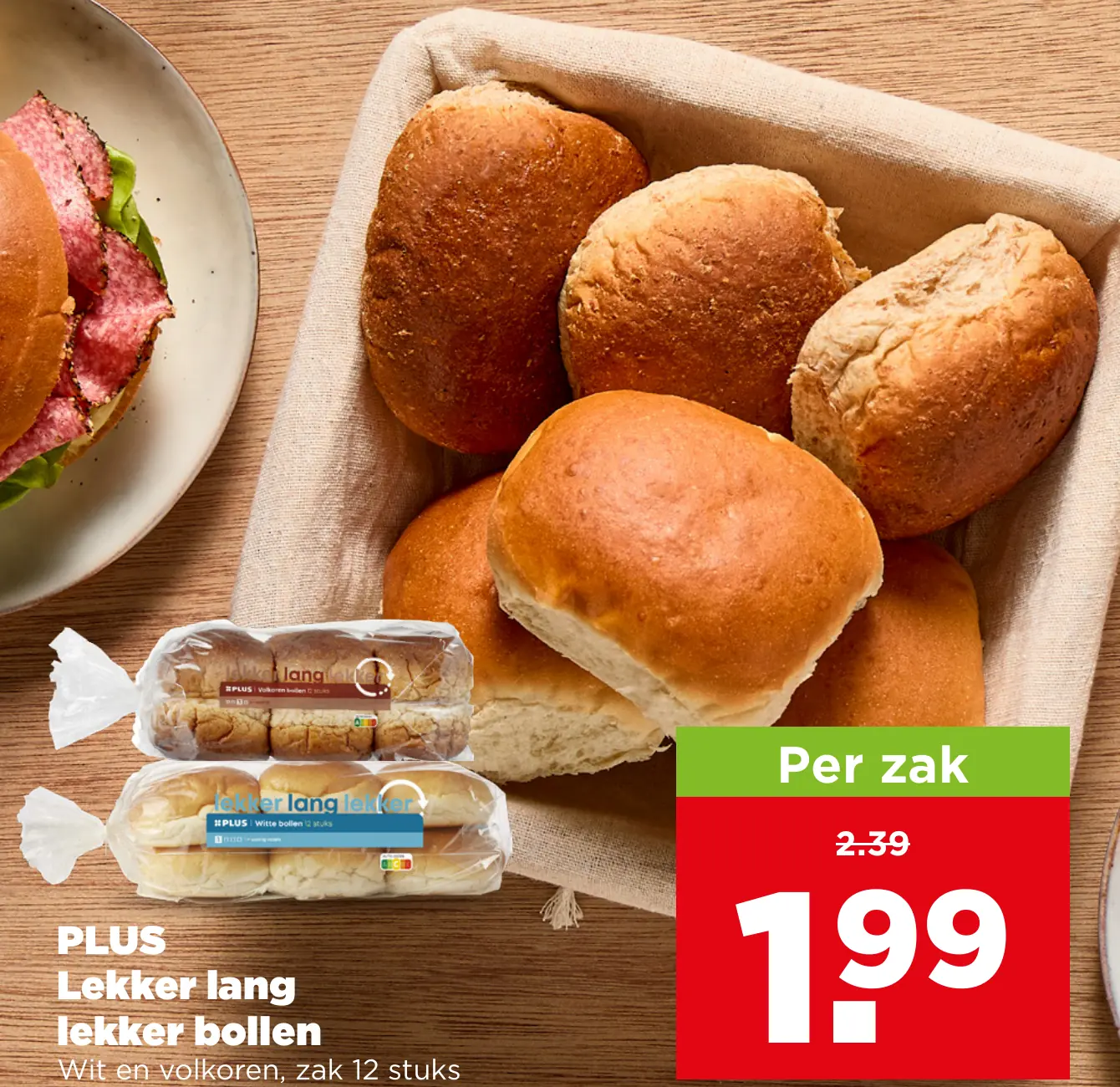 PLUS Lekker lang lekker bollen