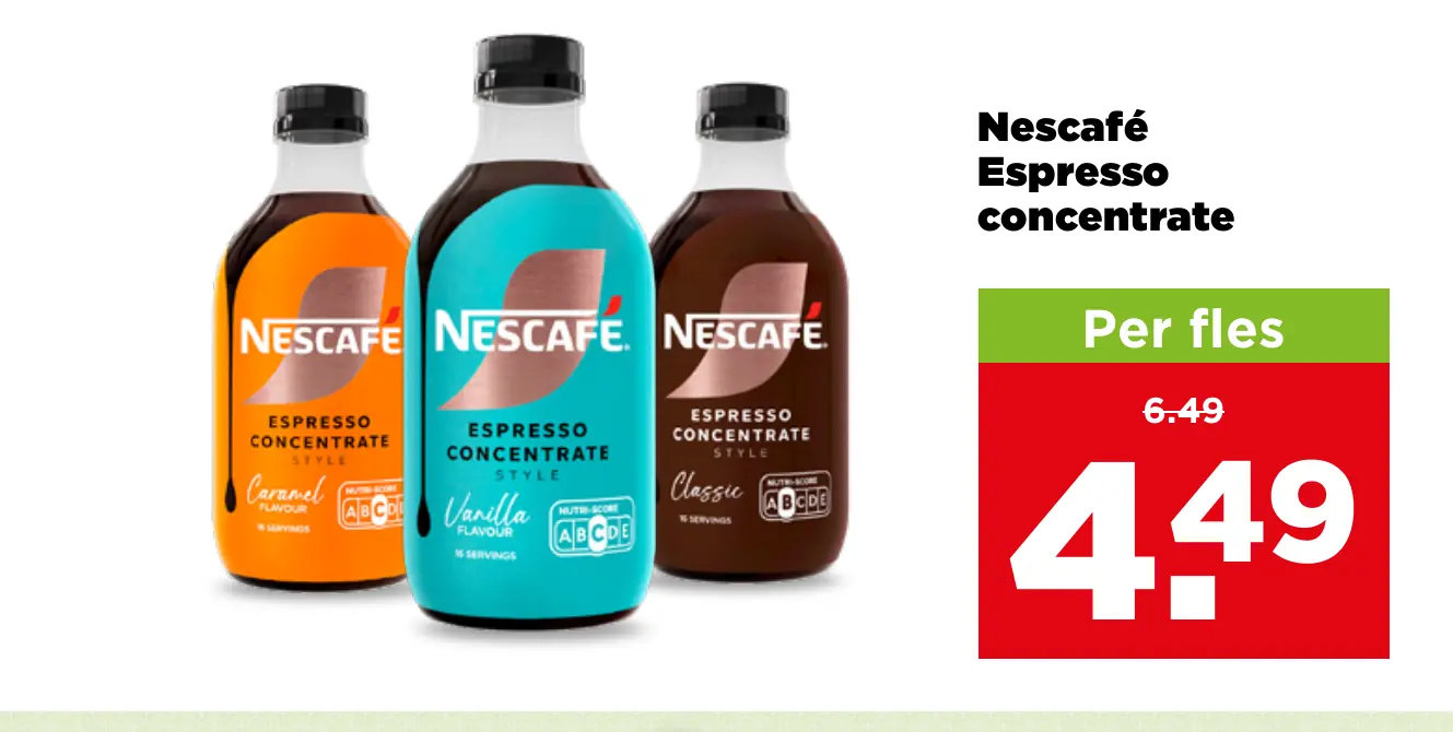 Nescafé Espresso concentrate