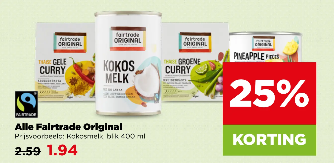 Alle Fairtrade Original