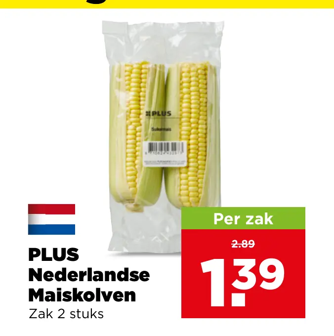 PLUS Nederlandse Maiskolven