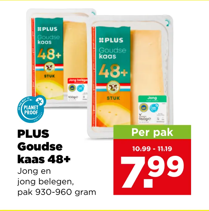 PLUS Goudse kaas 48+