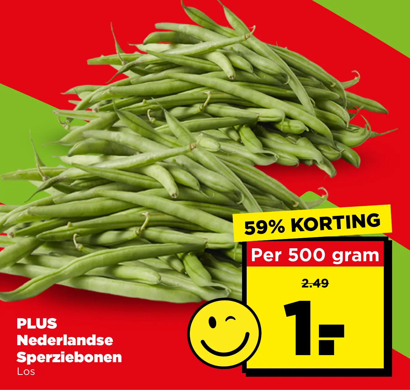 PLUS Nederlandse Sperziebonen