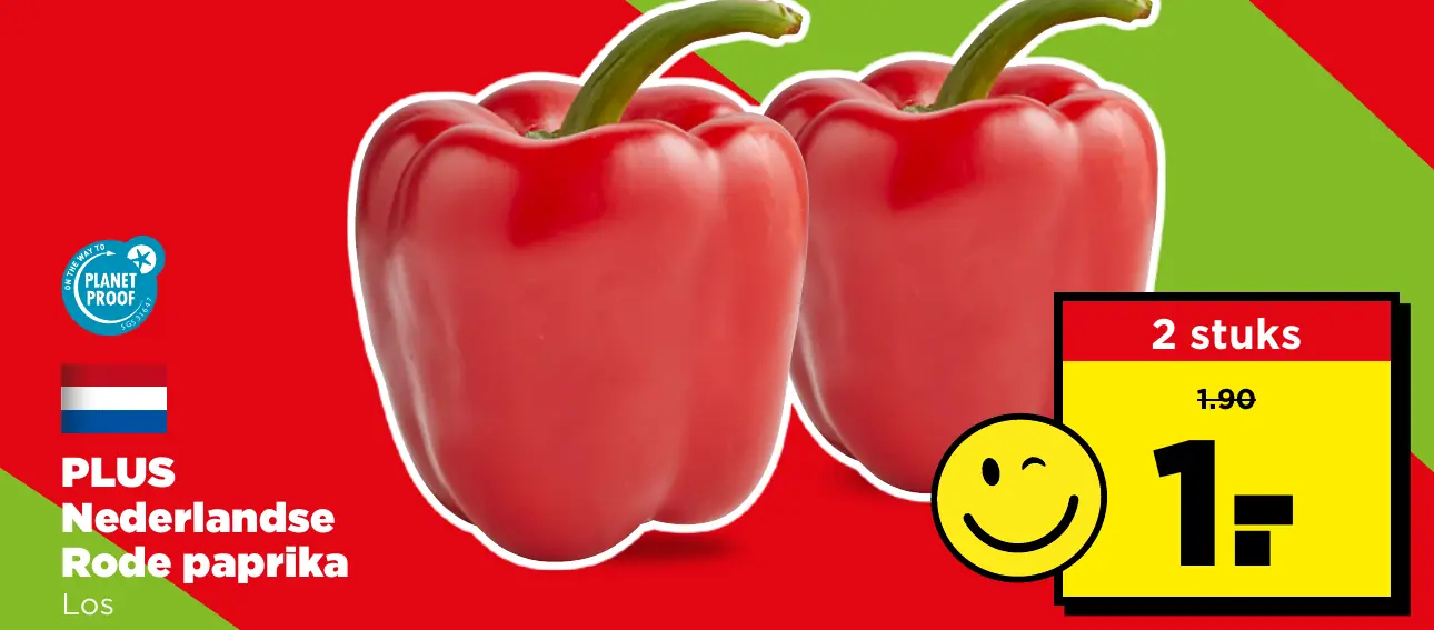 PLUS Nederlandse Rode paprika