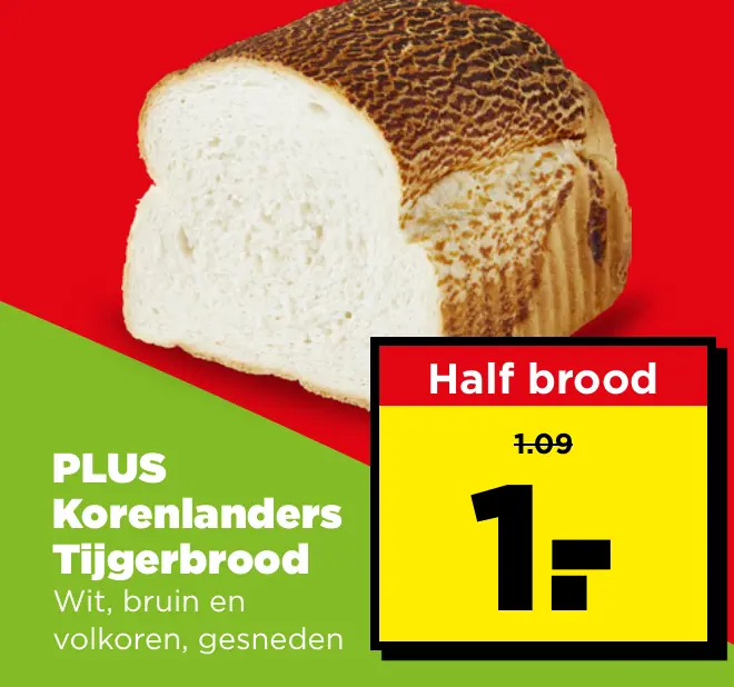 PLUS Korenlanders Tijgerbrood