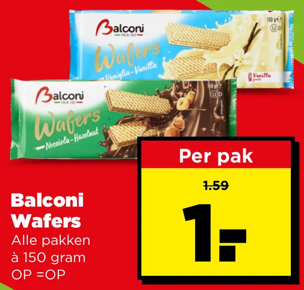 Balconi Wafers