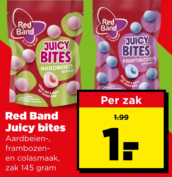 Red Band Juicy bites