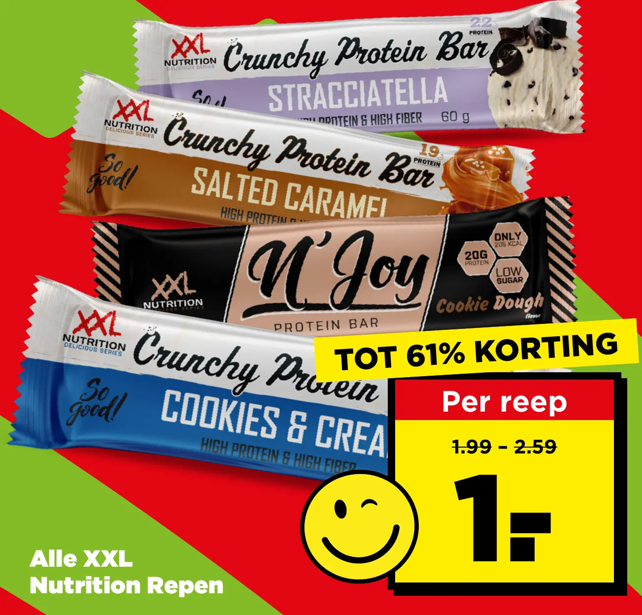 Alle XXL Nutrition Repen