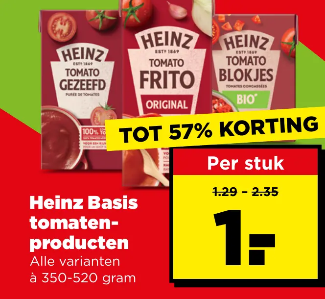 Heinz Basis tomaten-producten