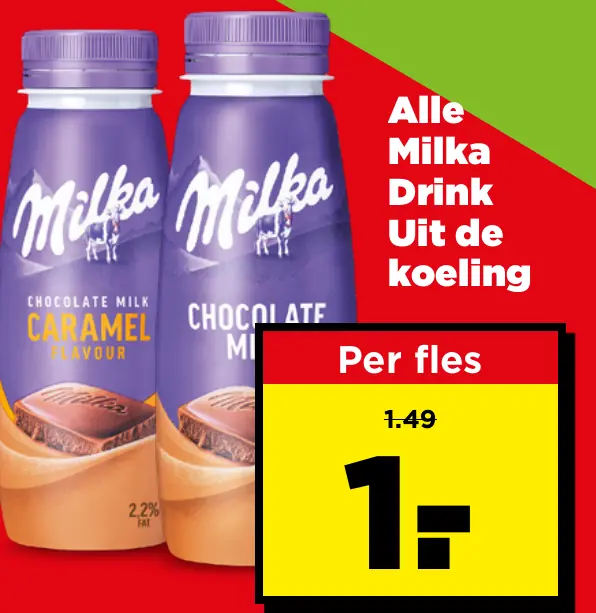 Alle Milka Drink Uit de koeling