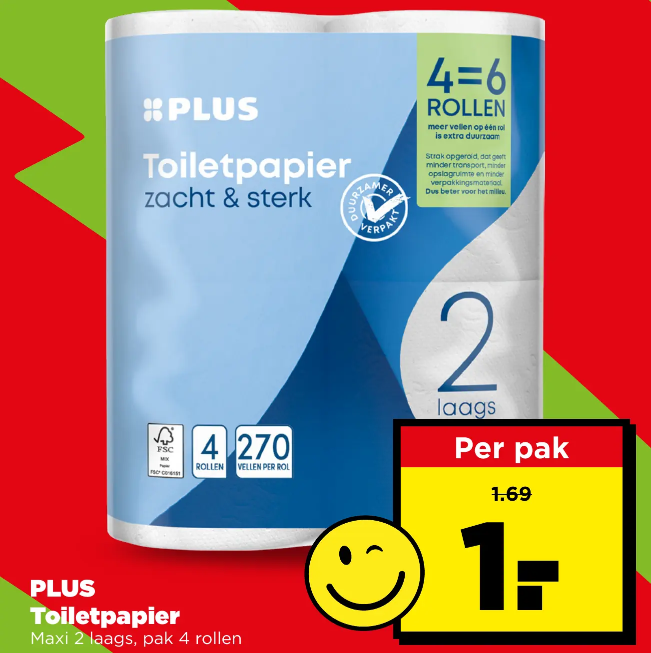 PLUS Toiletpapier