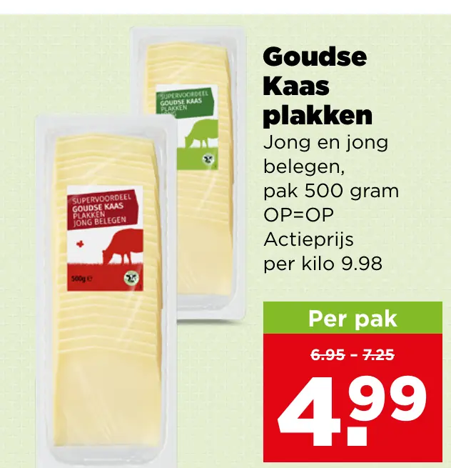 Goudse Kaas plakken