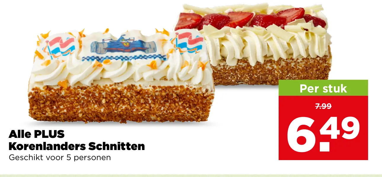 Alle PLUS Korenlanders Schnitten