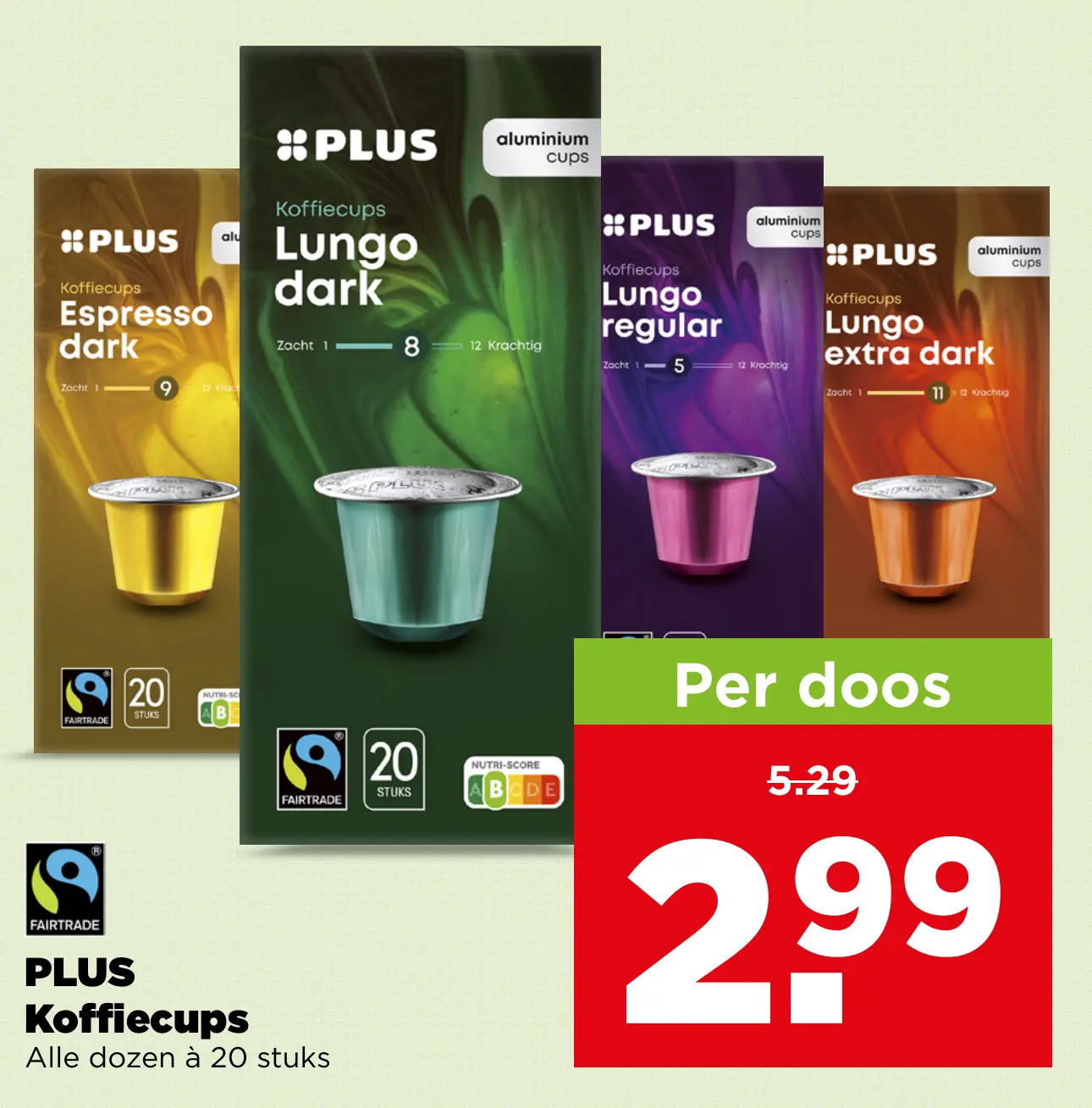 PLUS Koffiecups