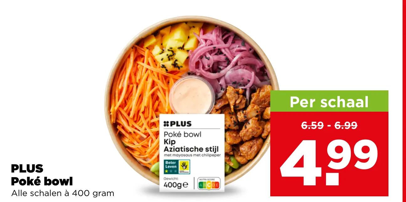 PLUS Poké bowl