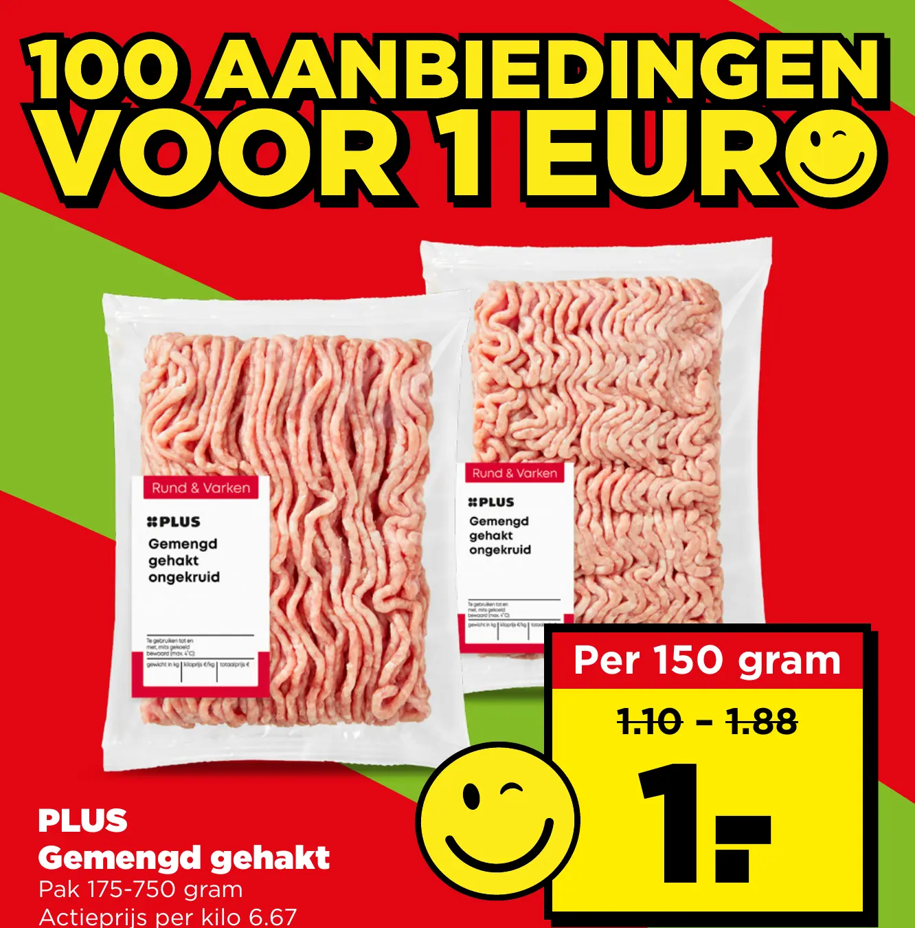 PLUS Gemengd gehakt