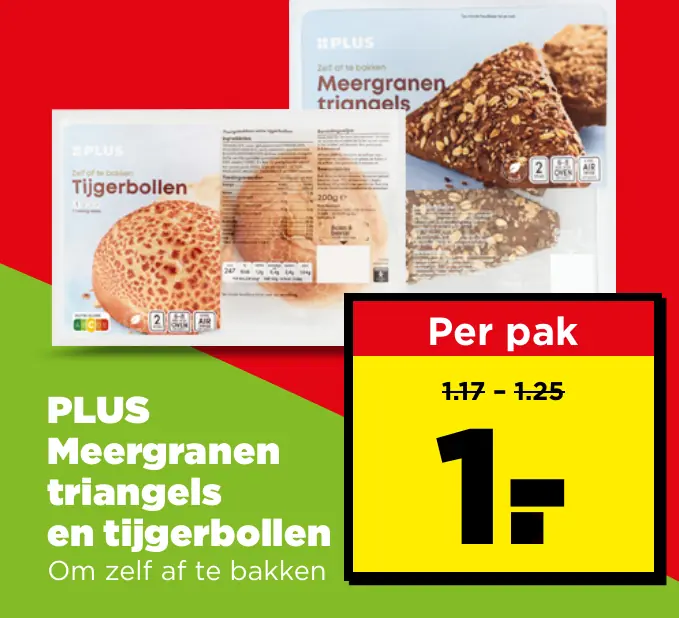 PLUS Meergranen triangels en tijgerbollen