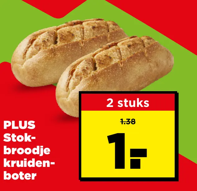PLUS Stokbroodje kruidenboter
