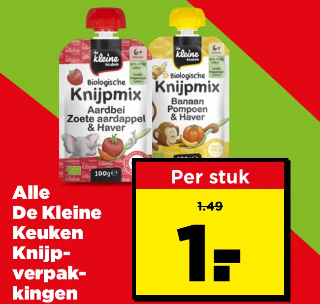 Alle De Kleine Keuken Knijpverpakkingen