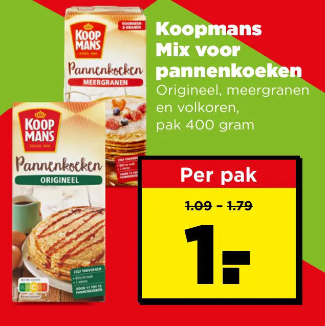 Koopmans Mix voor pannenkoeken