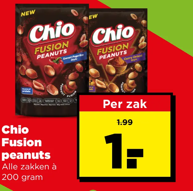 Chio Fusion peanuts