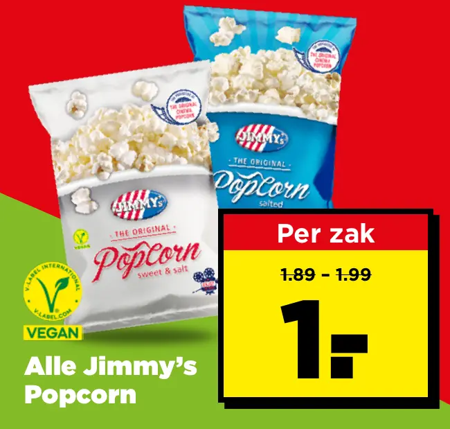 Alle Jimmy's Popcorn