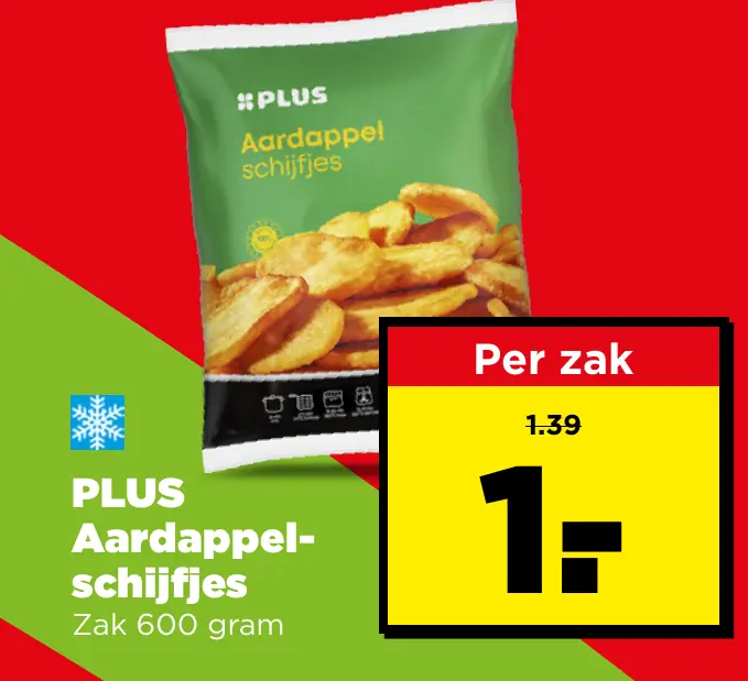 PLUS Aardappelschijfjes