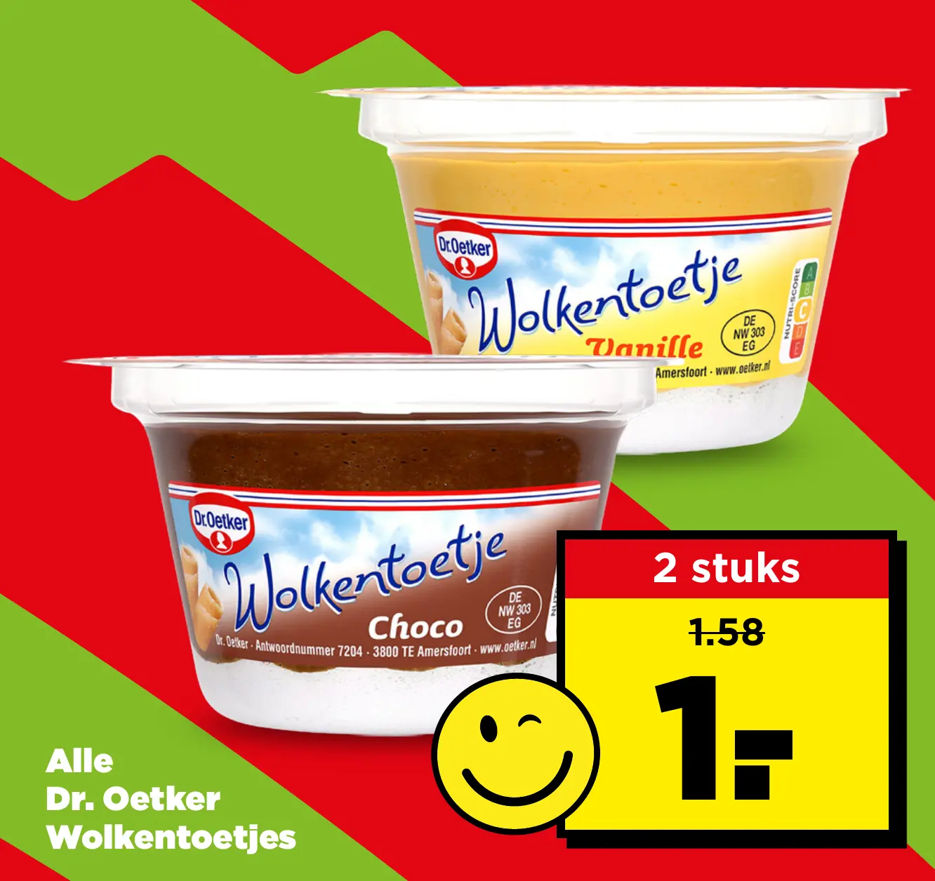 Alle Dr. Oetker Wolkentoetjes