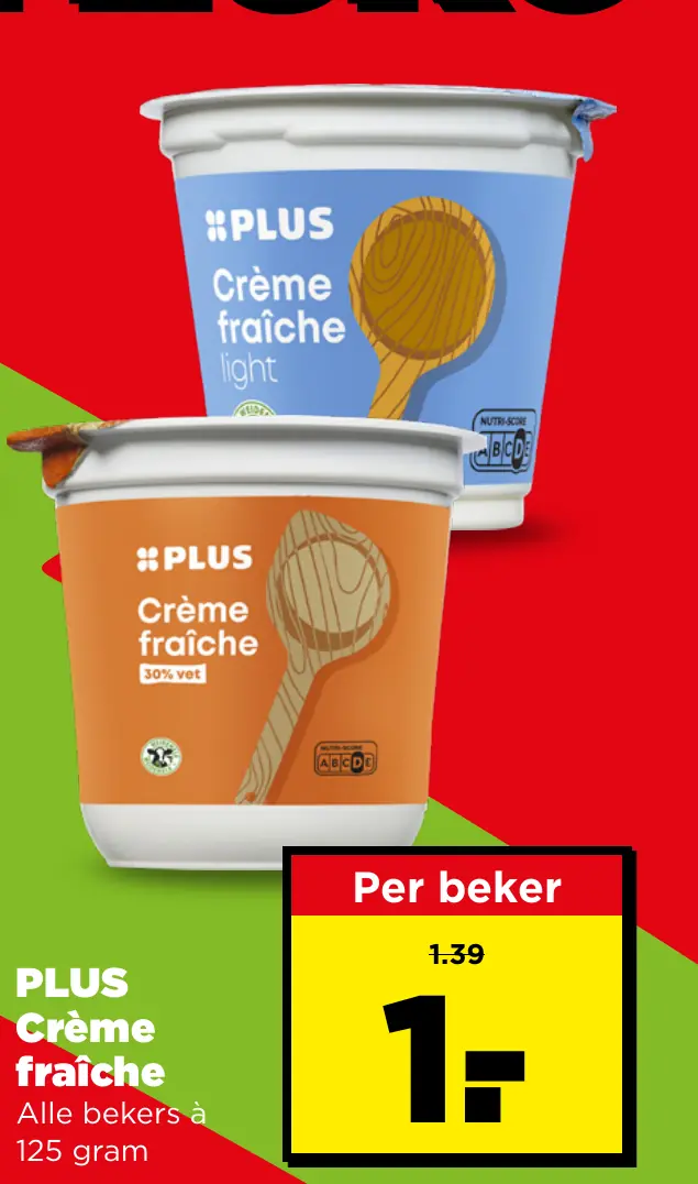 PLUS Crème fraîche