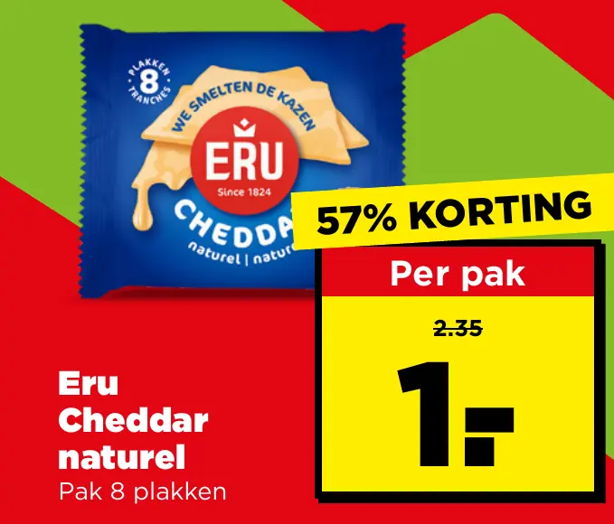 Eru Cheddar naturel