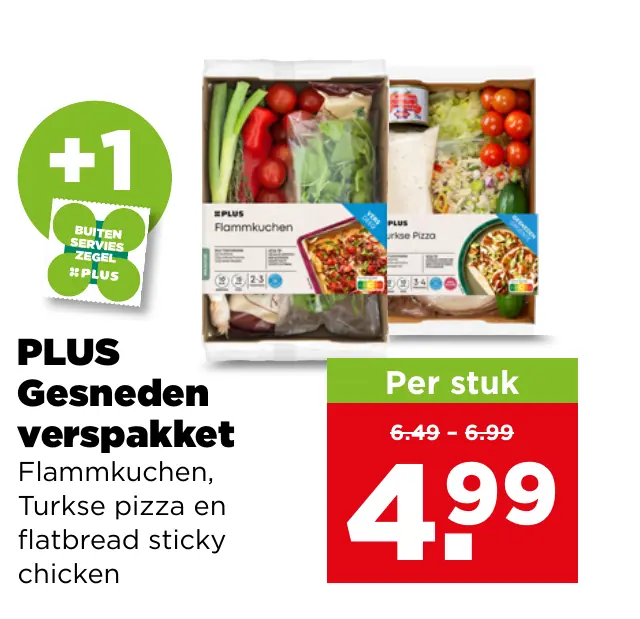 PLUS Gesneden verspakket