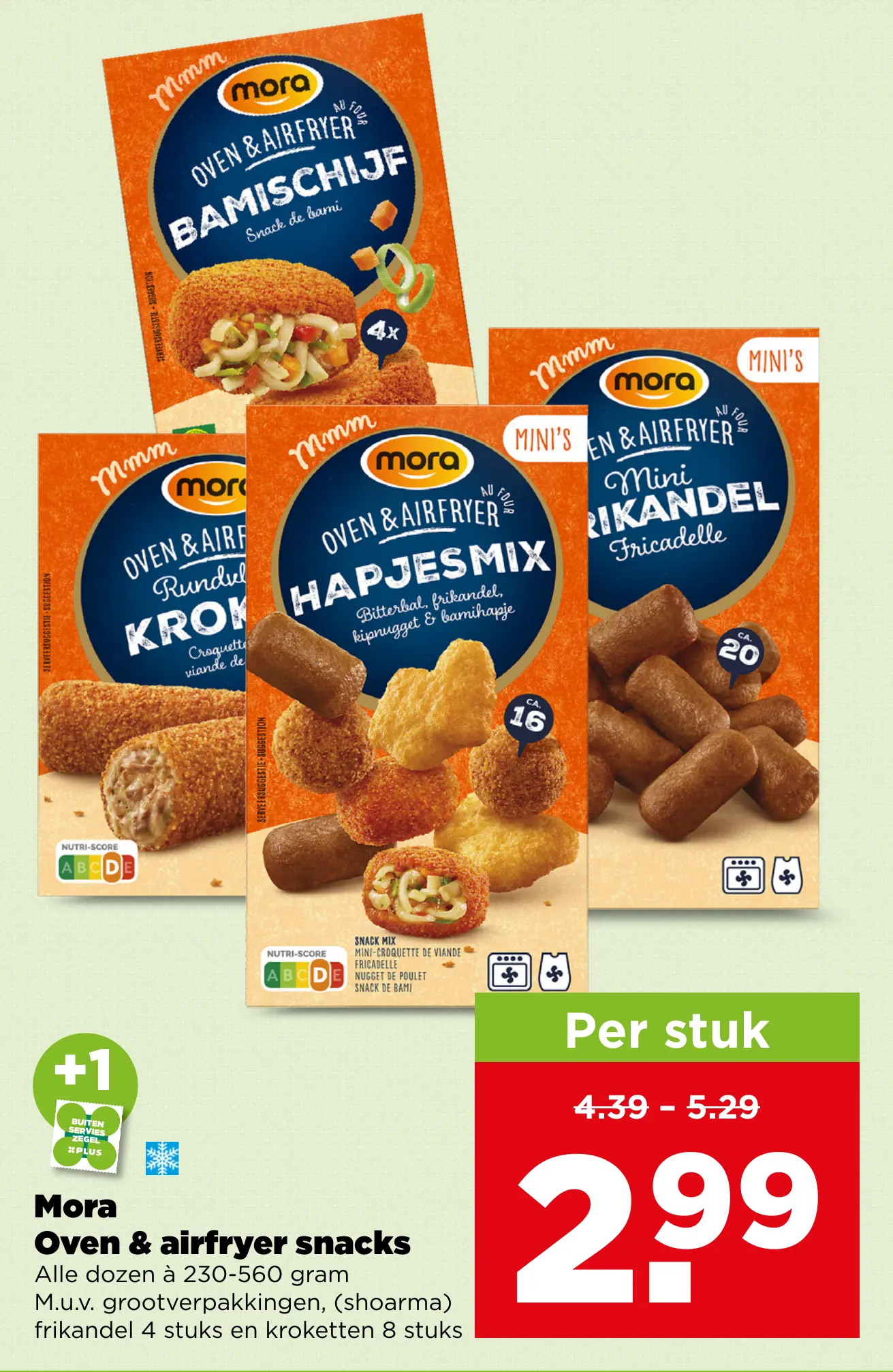 Mora Oven & airfryer snacks