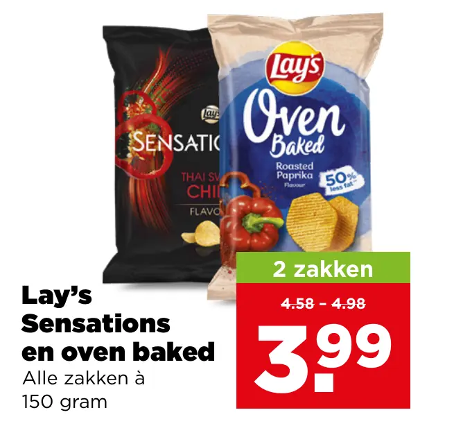 Lay's Sensations en oven baked