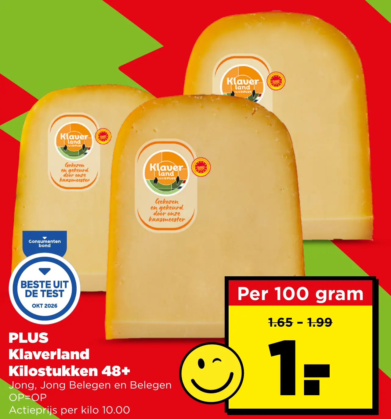 PLUS Klaverland Kilostukken 48+