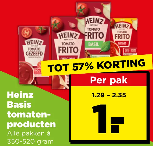 Heinz Basis tomatenproducten