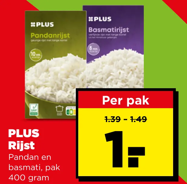 PLUS Rijst