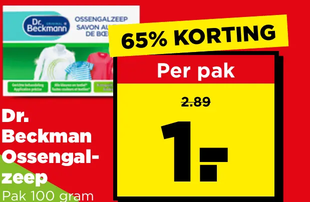 Dr. Beckman Ossengalzeep — 65% korting