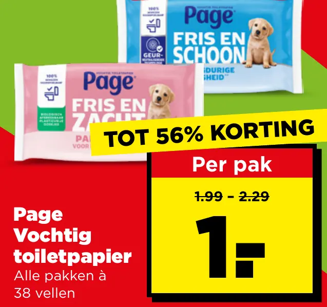 Page Vochtig toiletpapier