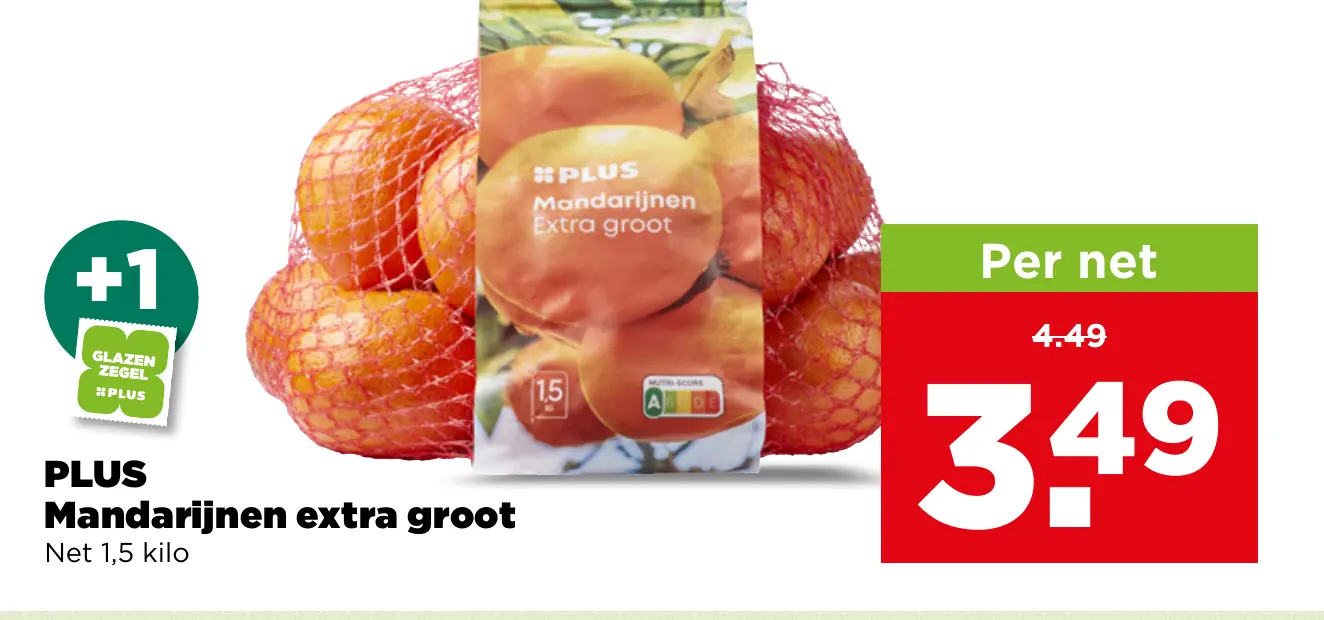 PLUS Mandarijnen extra groot