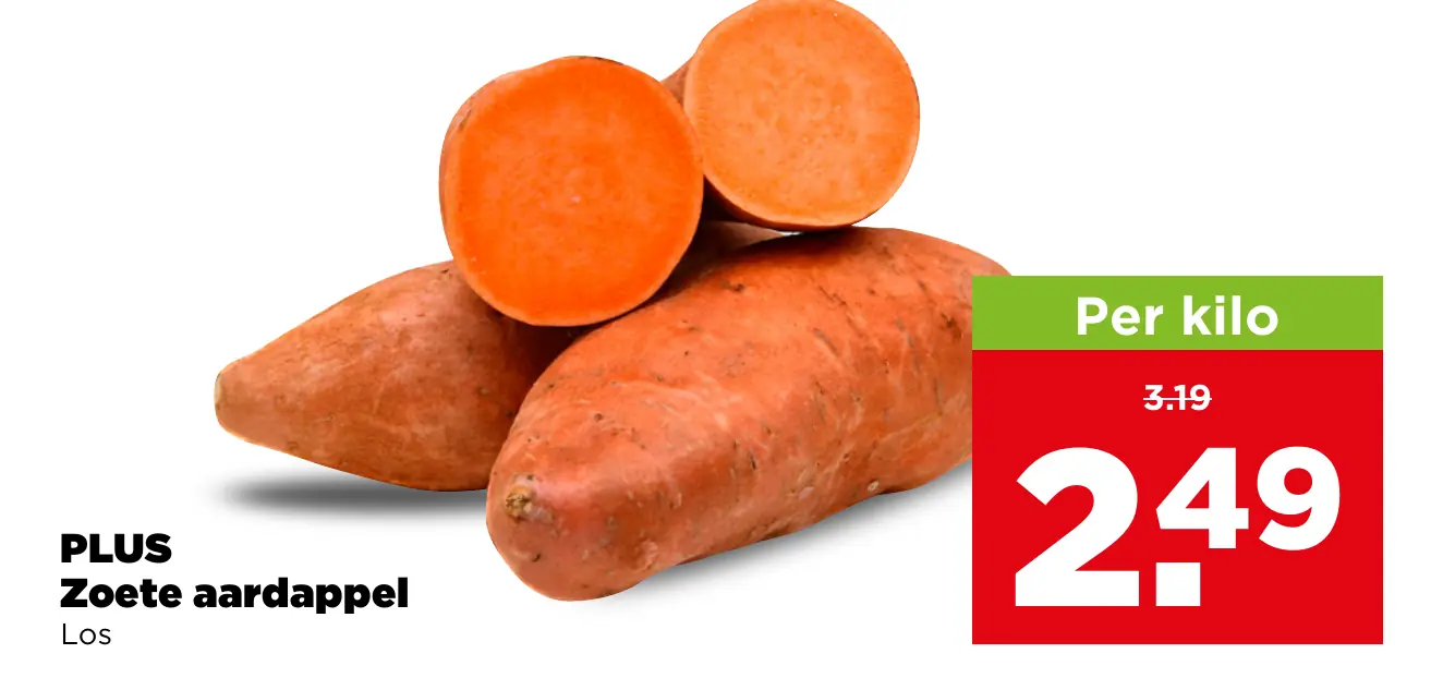 PLUS Zoete aardappel