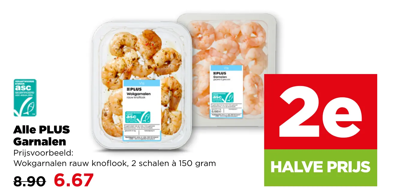 Alle PLUS Garnalen