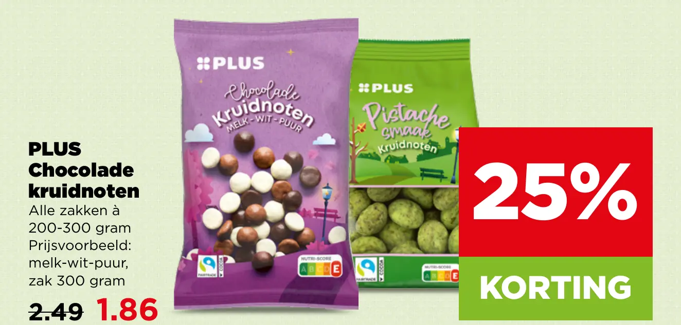 PLUS Chocolade kruidnoten
