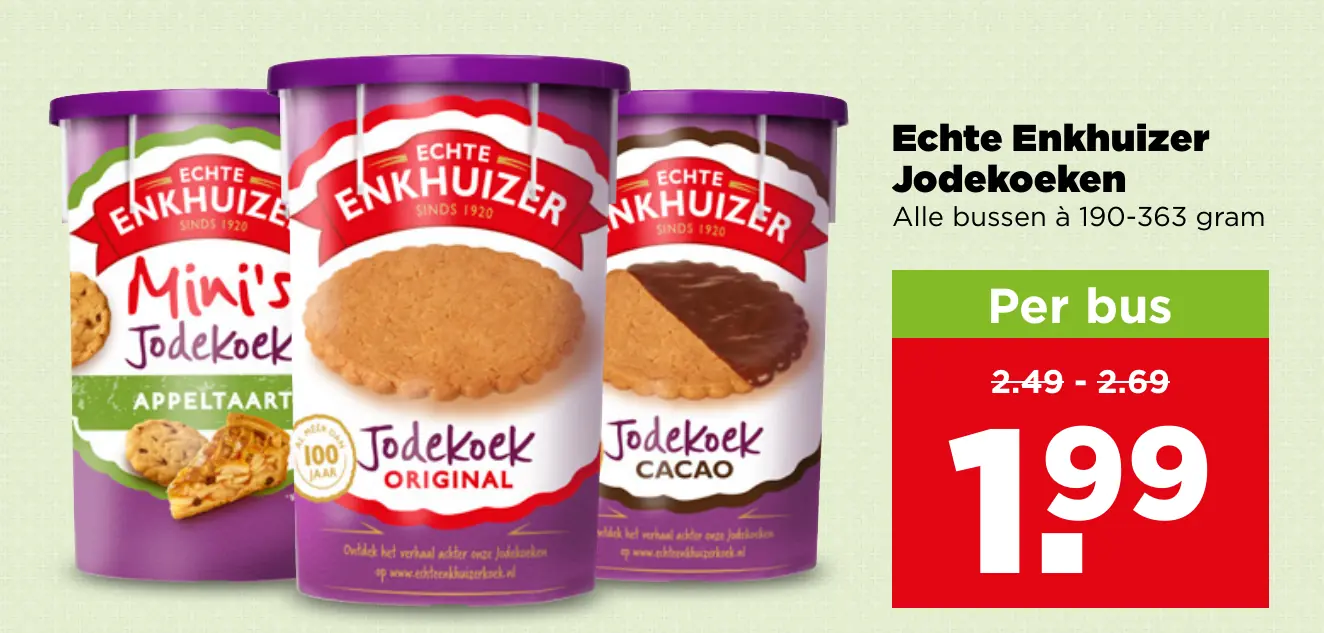 Echte Enkhuizer Jodekoeken