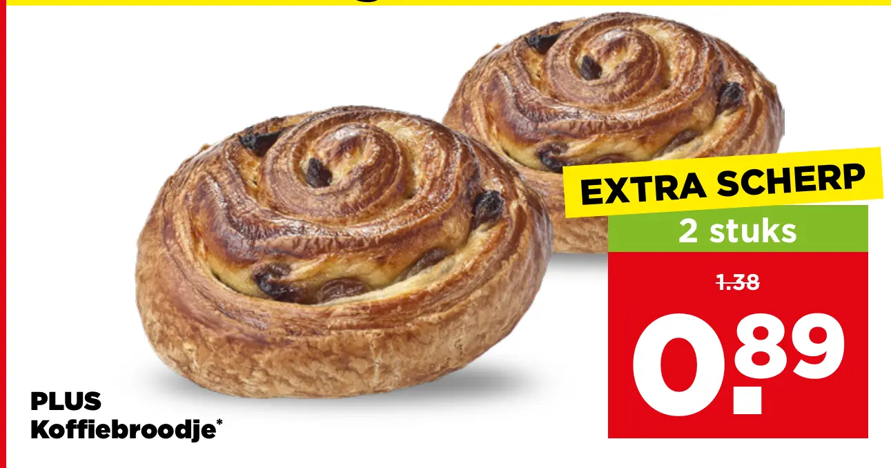 PLUS Koffiebroodje