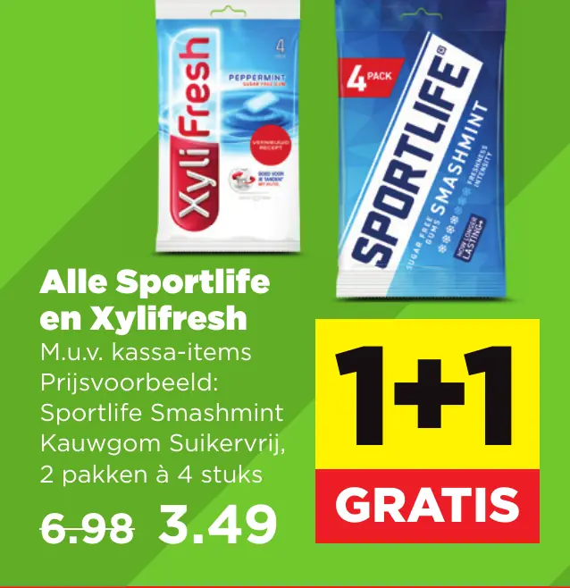 Alle Sportlife en Xylifresh